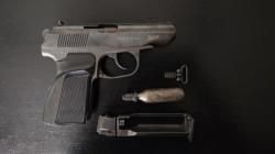 Пистолет пневматический газобаллонный Baikal MP-654K