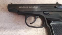 Пистолет пневматический газобаллонный МР-654 К