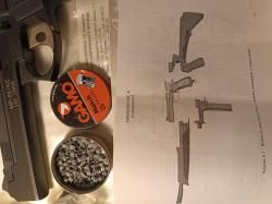 Пистолет пневматический МР-651КС