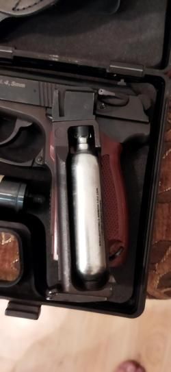 Пистолет пневматический мр 654к