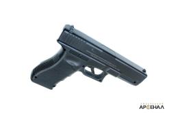 Пистолет пневматический Stalker S17 (аналог "Glock17") к.4,5мм, пластик, 120 м/с, черный, картон.