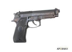 Пистолет пневматический. Stalker S92ME (аналог "Beretta 92") к.4,5мм, металл, 120 м/с, черный, ка