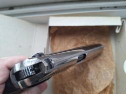 Пистолет пневматический МР-654 (4,5 мм) хром "капсула времени" полный комплект.