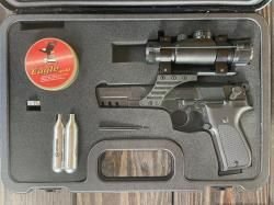 Пистолет пневматический Walther CP 88 Competition cal 4.5 с прицелом