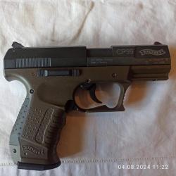 Пистолет пневматический Umarex Walther CP 99 (чёрный с коричневой рукоятью)