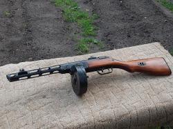 Пистолет-пулемёт охолощённый ППШ-41 1944 года выпуска "Молот-армз" новый.