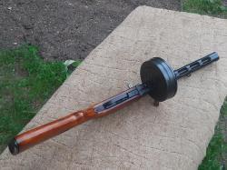 Пистолет-пулемёт охолощённый ППШ-41 1944 года выпуска "Молот-армз" новый.