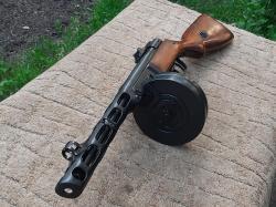 Пистолет-пулемёт охолощённый ППШ-41 1944 года выпуска "Молот-армз" новый.