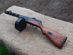 Пистолет-пулемёт охолощённый ППШ-41 1944 года выпуска "Молот-армз" новый.