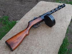 Пистолет-пулемёт охолощённый ППШ-41 1944 года выпуска "Молот-армз" новый.