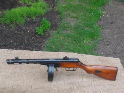 Пистолет-пулемёт охолощённый ППШ-41 1944 года выпуска "Молот-армз" новый.