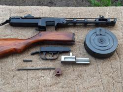 Пистолет-пулемёт охолощённый ППШ-41 1944 года выпуска "Молот-армз" новый.