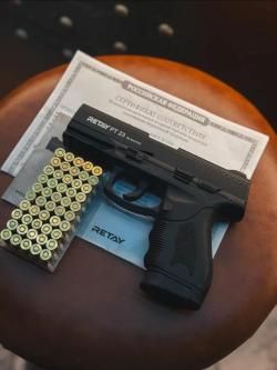 Пистолет RETAY PT23/PT 24 Аналог боевого Taurus Светошумовой СХП Стартовый