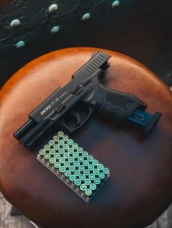 Пистолет RETAY PT23/PT 24 Аналог боевого Taurus Светошумовой СХП Стартовый
