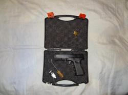 Пистолет СХП Retay Glock 19 с кабурой.