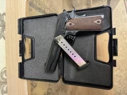 Пистолет сигнальный KURS Colt 1911 к. 5,5мм под патрон 10ТК (черный)