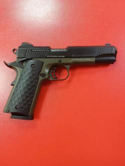 Пистолет сигнальный (охолощенный) Colt 1911 хаки калибр 10ТК (НОВЫЙ)