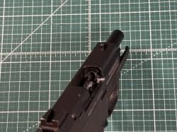 Пистолет сигнальный самозарядный Stalker Kurs (вороненый) черный