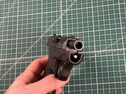 Пистолет сигнальный самозарядный Stalker Kurs (вороненый) черный