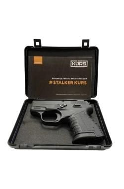 Пистолет сигнальный STALKER KURS КСОИ С РЕЗЬБОЙ под строительный патрон 5.6/16, чёрный