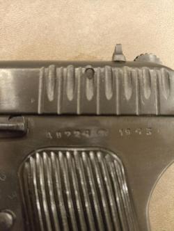 Пистолет сигнальный ТТ-С 1943 г. в.+ кобура + два доп. магазина