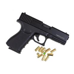 Пистолет стартовый SUR G17 black (ANSAR BRT)