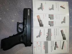 Пистолет страйкбольный KP-18 Glock