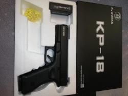 Пистолет страйкбольный KP-18 Glock