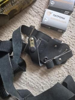 Пистолет травматический Оса с кобурой 