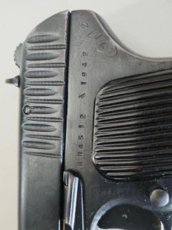 Пистолет травматический ТТ , калибр 10х32Т 1942г