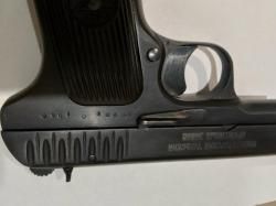 Пистолет ТТ СХ от ТОЗ охолощенный 1940год под патрон 9 им