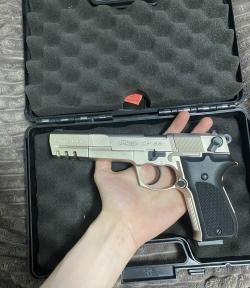 Пистолет umarex Walther cp88 competition Nickel