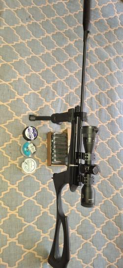 Винтовка пневматическая BLACK STRIKE B024 кал. 4,5мм