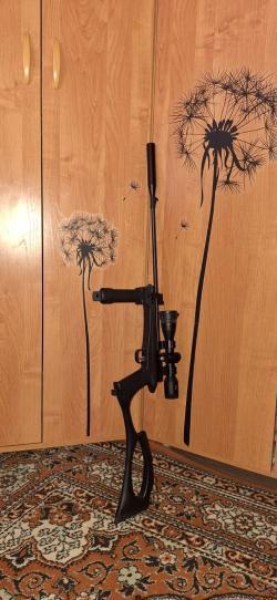 Винтовка пневматическая BLACK STRIKE B024 кал. 4,5мм