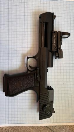 Пистолет (WE) Desert Eagle (Greengas, Чёрный)