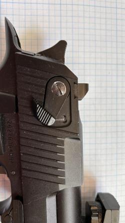 Пистолет (WE) Desert Eagle (Greengas, Чёрный)