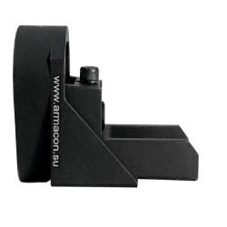 Пистолетная рукоятка FAB Defense AGR-47 для АК (прорезиненная, Black)+труба+крепление