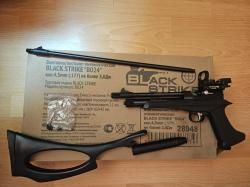 Пистолет/винтовка пневматическая BLACK STRIKE B024 кал. 4.5мм