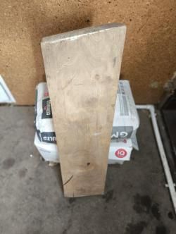 Плашка для приклада ореховая