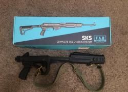 Пластиковое ложе  FAB Defense (Израиль) для СКС 