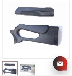 Пластиковый приклад+цевьё на карабин Вепрь-308