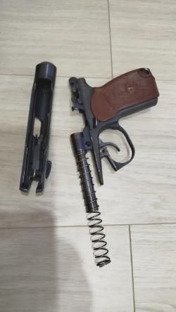 ПМ пистолет MP-80-13T + КОЖАНАЯ КОБУРА