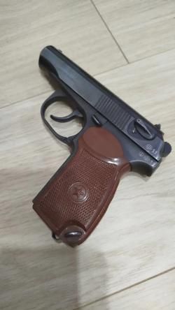 ПМ пистолет MP-80-13T + КОЖАНАЯ КОБУРА