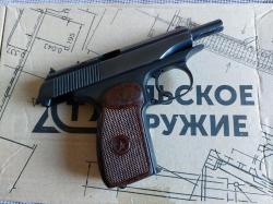 Охолощенный пистолет Макарова 1954г ПМ СХ ТОЗ 10х24 Редкий