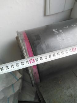 Гильза 152 мм. Большая. 2А36. «Гиацинт-Б». Д-20. 2 ШТУКИ.