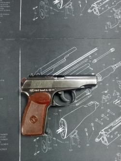 ПМ-Т, ЗИД, кл. 9мм Р.А. 1973г.