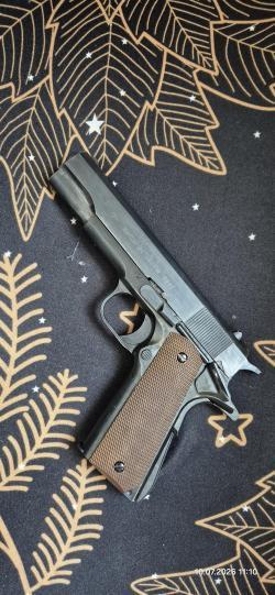 Пневматичекий пистолет BORNER 1911 Blowback кал. 4,5 мм/Bbs