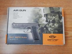 Пневматическая Beretta 92 от Gletcher. Супер состояние с комплектом.Blow Back Авто огонь.