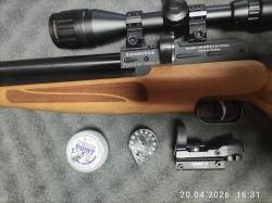 Пневматическая PCP винтовка Kral Puncher Maxi 3 R-Romentone (5.5 мм, дерево)