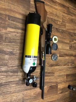 Пневматическая винтовка Air Arms S410 Classic, кал.55